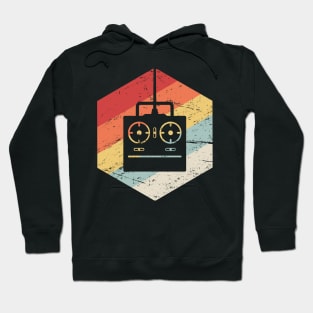 Retro Vintage RC Drone Icon Hoodie